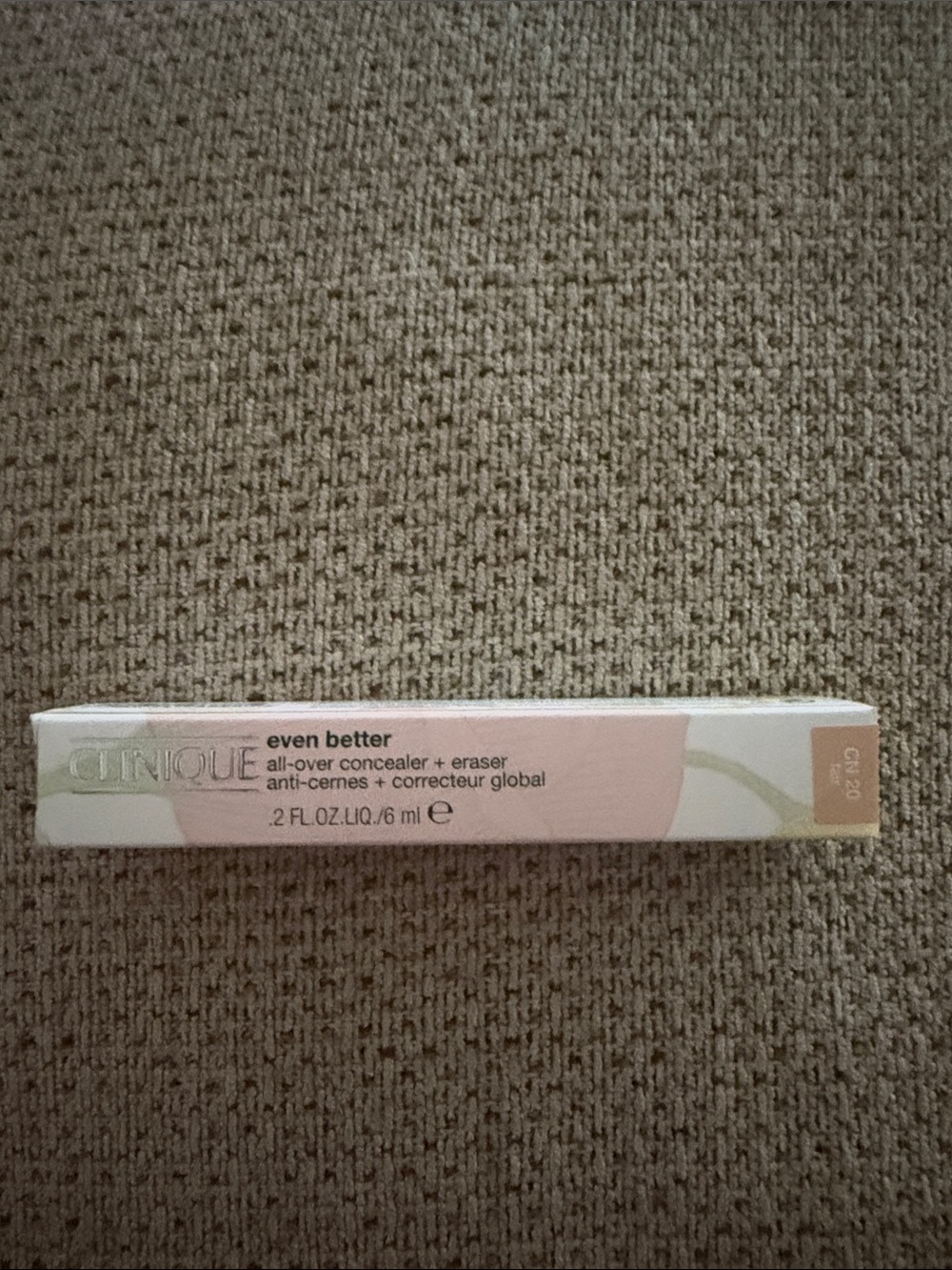 Clinique Even Better All-Over Concealer + Eraser in CN 20 Cream/Tan
